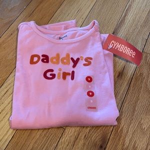 Gymboree Daddy’s Girl l/s size 9 shirt NWT
